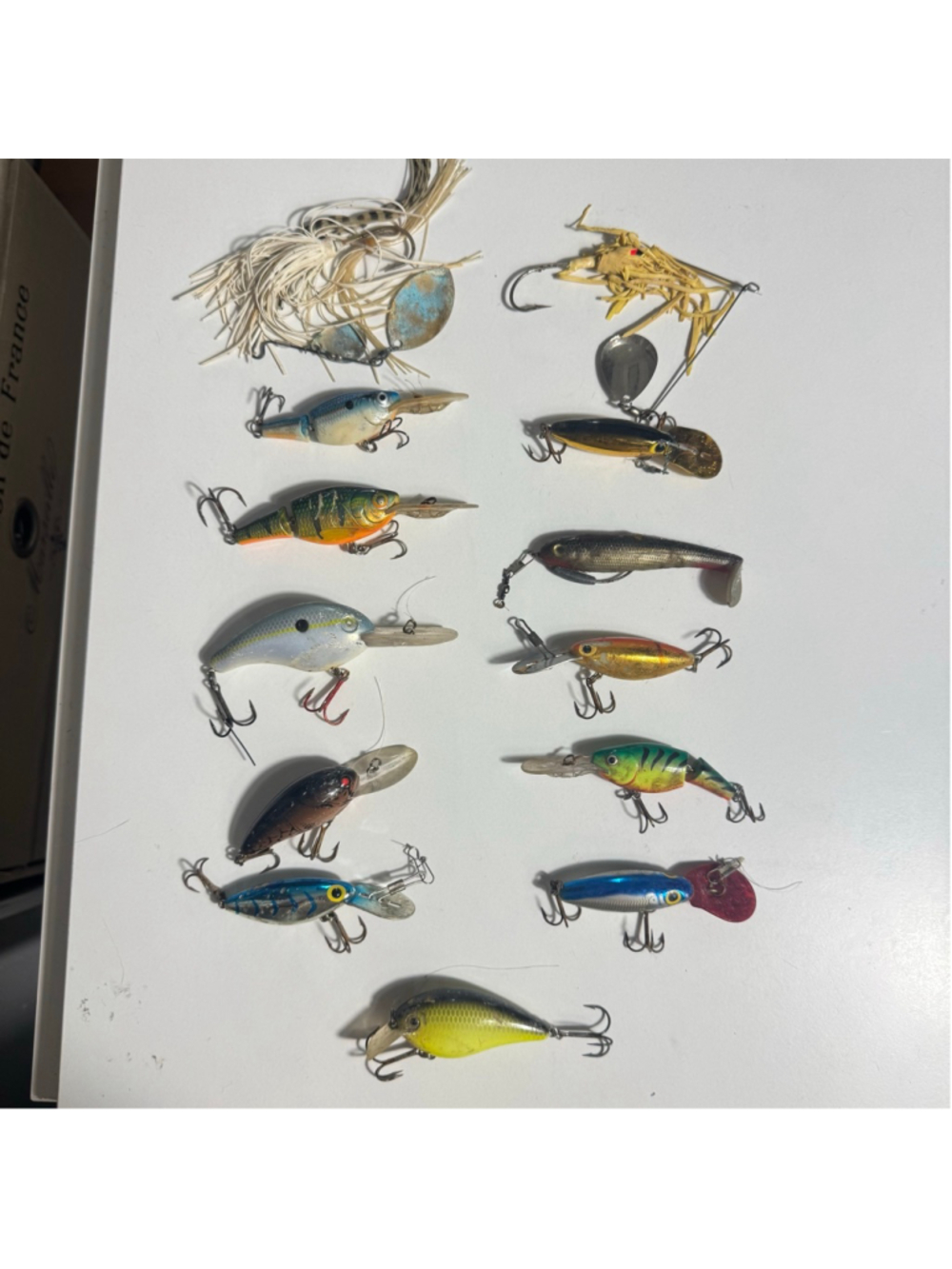 Mixed brand/type/styles old Fishing Lures Multicolor lot #2